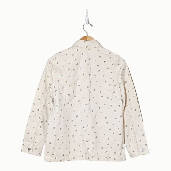 Madewell Denim Daisy Chore Jacket Classic Light Wash Workwear Style | XS NWT - Picture 7 of 11